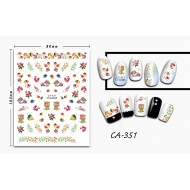 3D Nail Stickers - CA-351